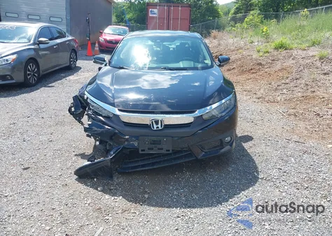 2017 Honda Civic Touring из США, поврежденный, VIN 2HGFC1F92HH631211